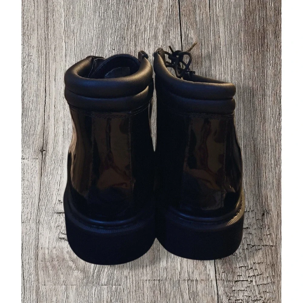 Rocky Dress Patent Leather High Gloss Chukka boots mens size 12M NIB